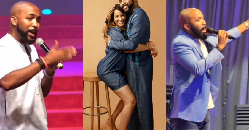 Banky W Delivers Address to Church Congregation Amidst Rumored Cheating Scandal