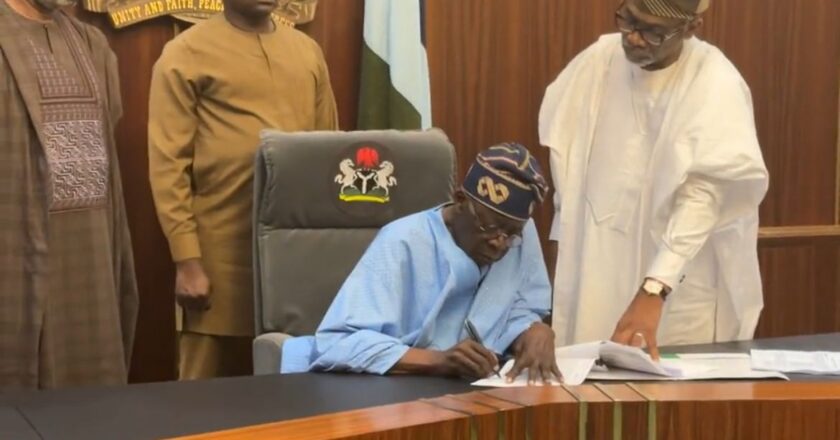 Data Protection Bill Signed Into Law by President Tinubu