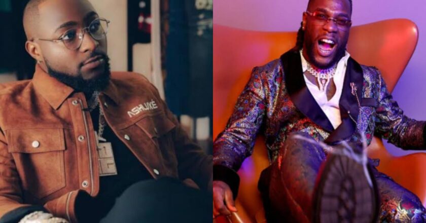 Davido engages in heated exchange with Burna Boy’s fan over death wish