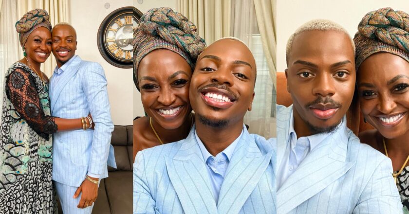 Enioluwa Expresses His Love for Kate Henshaw, Celebrates Their Strong Bond as Mother and Son