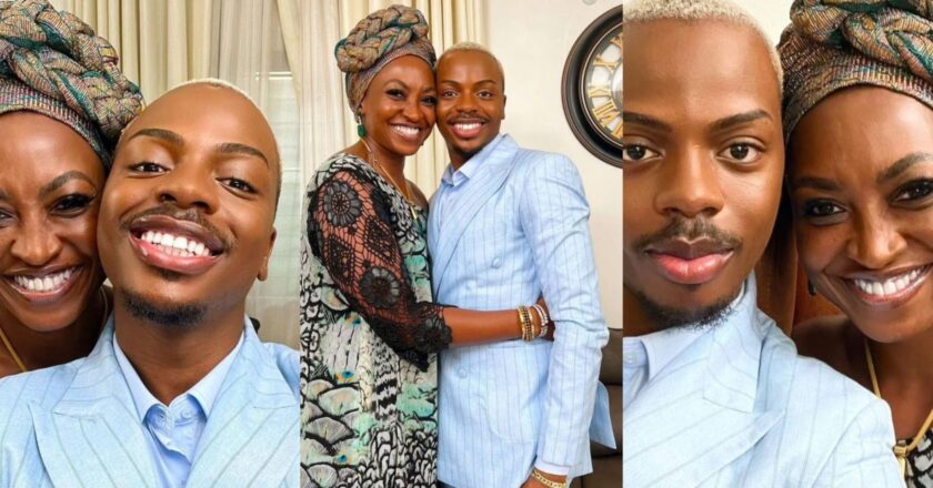 Kate Henshaw expresses deep affection for Enioluwa, likening their bond to that of a mother and son.
