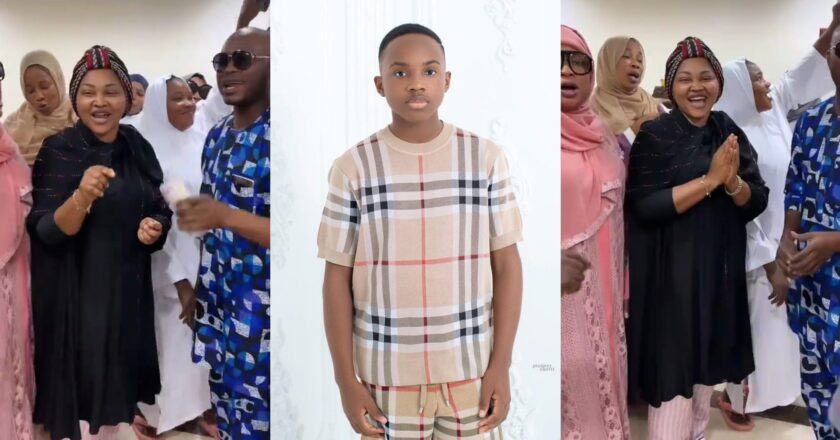 Mercy Aigbe Embraces Spiritual Celebration for Son’s 13th Birthday (Video)