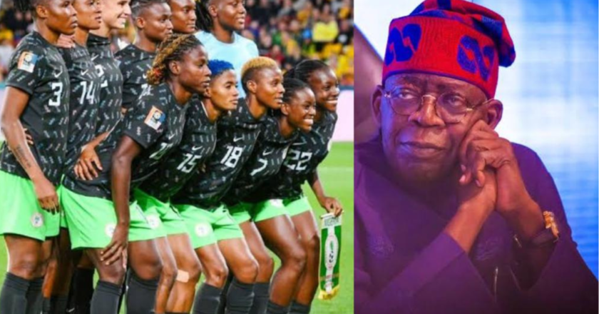 Notwithstanding Crashing Out Of FIFA WWC, Tinubu Applauds Super Falcons
