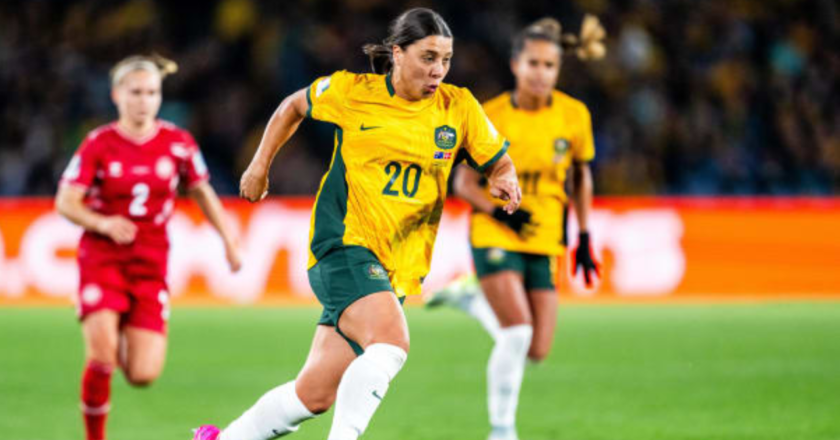 Sam Kerr Makes Initial Appearance As Australia Triumph Over Denmark To Advance to Quarterfinals