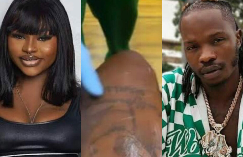 BBC News Pidgin - Fan's love? Nigerian girl tattoo Naira... | Facebook