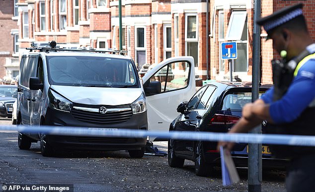 Third victim of Nottingham attacks is named as school caretaker in his 60s who was stabbed to death as suspect