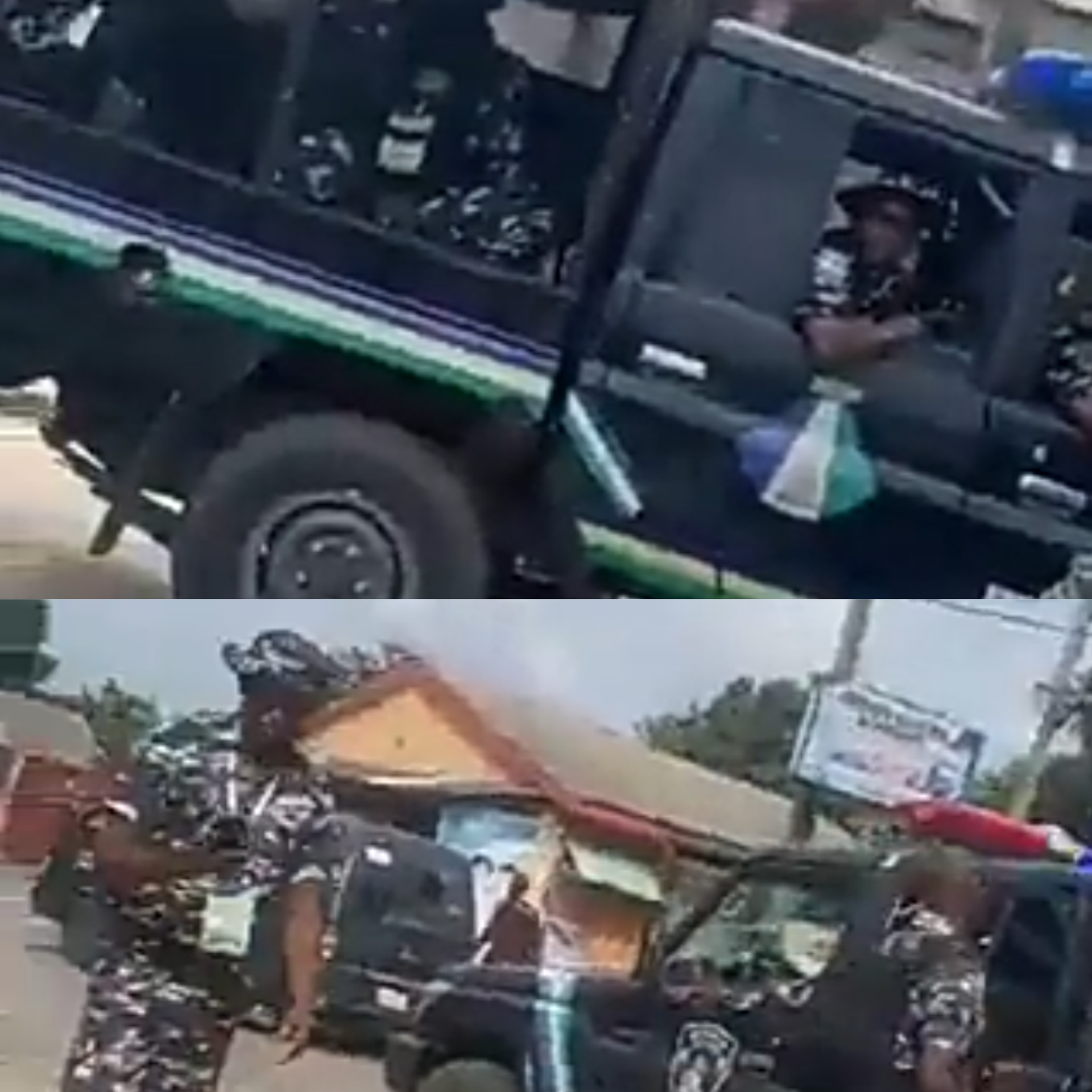 Video showing thugs & INEC officials whisking away ballot boxes from polling unit in Rivers State