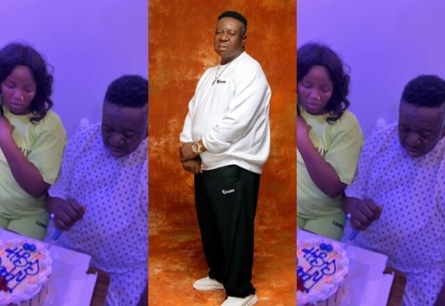 Concern Over Mr Ibu’s Health as He Celebrates Birthday in Hospital Bed with Family and Friends