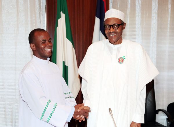 “Heaven Is Watching You with Whistle And the Whistle Has Be Blown” – Rev. Father Mbaka Continues To Attack President Buhari