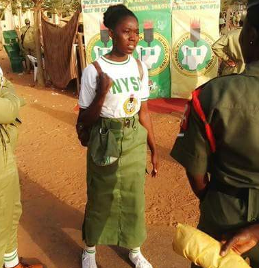 ‘Deeper Life’ Corps member spotted wearing skirt at Wamakko orientation camp, Sokoto [Photos]
