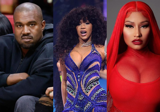 Claims by Kanye West: Cardi B Was Inserted in the Music Industry to Replace Nicki Minaj - NewsNow Nigeria