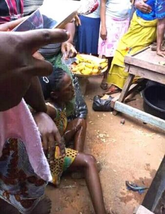 Lady Gives Birth To A Lizard Amid Lockdown In Rivers State