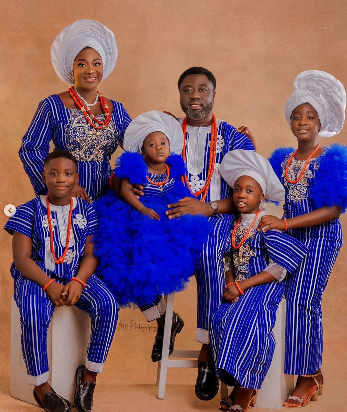 Actress Mercy Johnson Okojie and husband, Prince, release lovely family photos as they celebrate 11th wedding anniversary