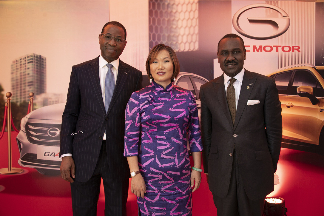 When Stephanie Linus, RMD, Dakore Akande-Egbuson, Juliet Ibrahim graced the Launch of GAC?s GA4 & GS3 Cars