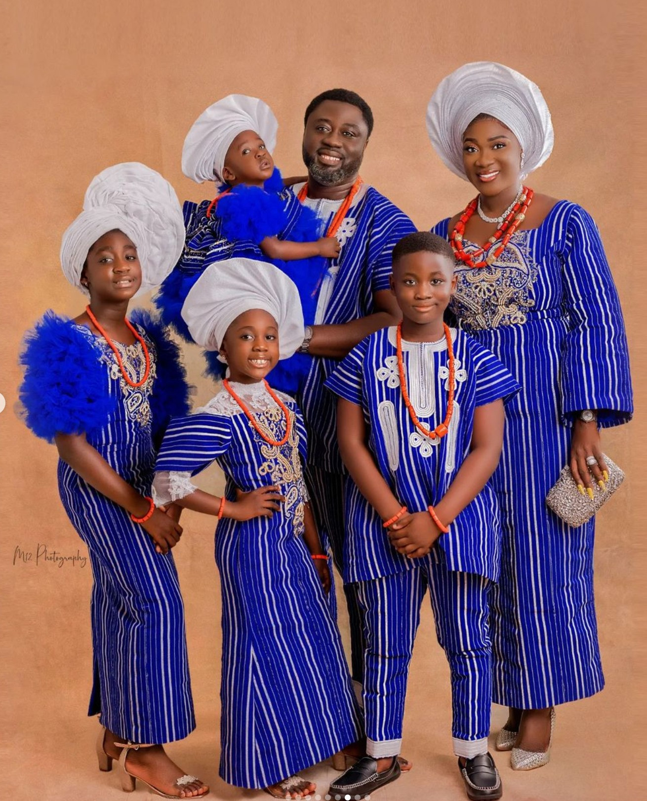 Actress Mercy Johnson Okojie and husband, Prince, release lovely family photos as they celebrate 11th wedding anniversary