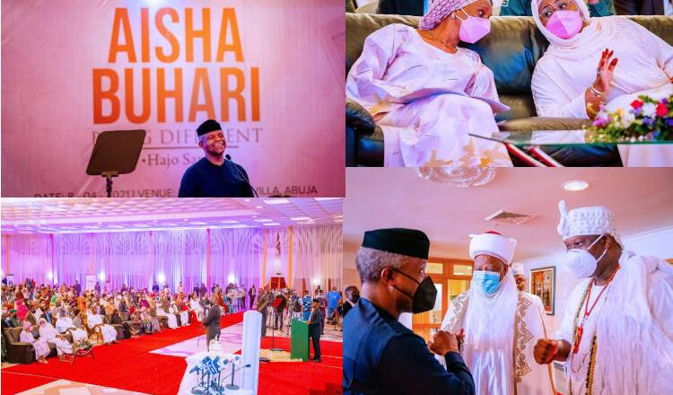 Aisha Buhari's book launch: Dangote gives N30m, Tinubu gives N20m (full list of donations made)