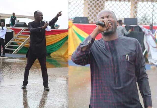 Photos of Apostle Johnson Suleman As He Continues To Preach God’s Word Come Rain or Sunshine