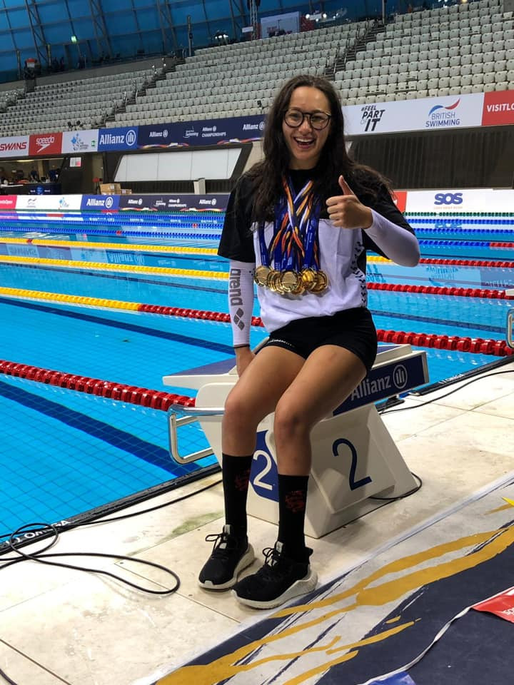 British Paralympic swimming champion, Alice Tai has leg removed after being born with club foot (photos)