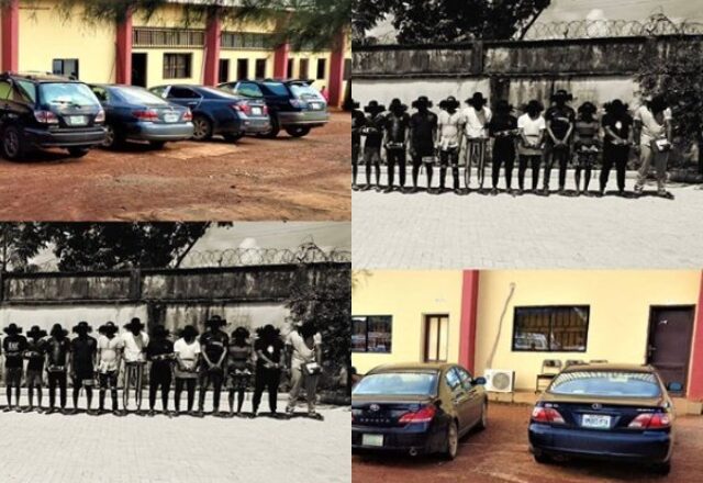 EFCC Parades 27 Suspected Internet Fraudsters in Enugu [Photos]