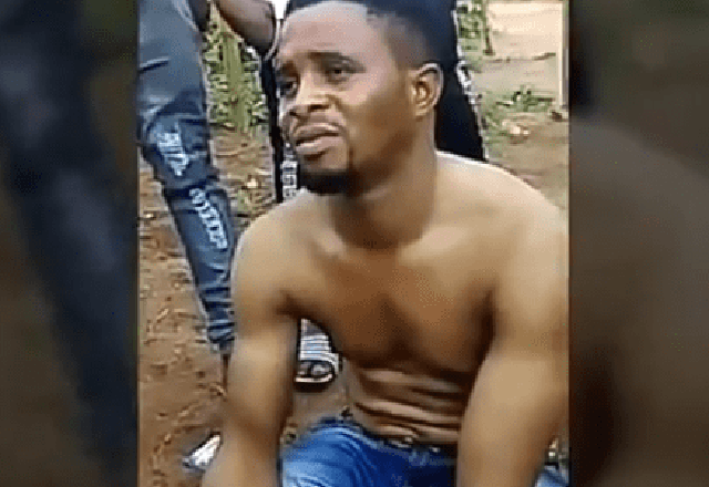 End Time Pastor Beaten Mercilessly In Benin For Sleeping With Married Woman [Photos And Video]