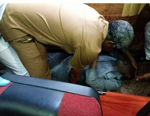Ex- PDP Spokesperson, Olisa Metuh Collapses In Court [Photos]