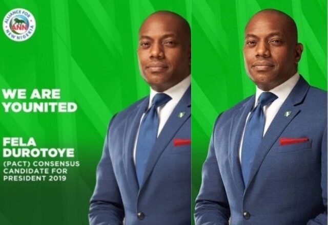 Fela Durotoye Is the New PACT Consensus Presidential Candidate