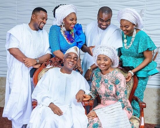 Heart Melting Family Photos of Billionaire Clergyman, Bishop David Oyedepo, His Wife and Children