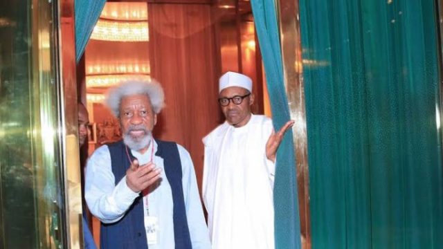 “I Don’t Believe President Buhari Is In Charge Of The Country”– Soyinka Explains(Video)
