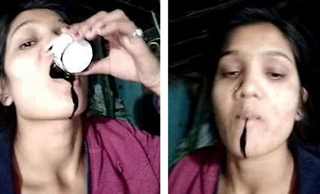 Indian Bride-To-Be Films Herself Taking Poison [Photos]