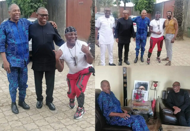 Exclusive: Peter Obi meets with Femi Kuti at Afrika Shrine after “Obidient” Controversy