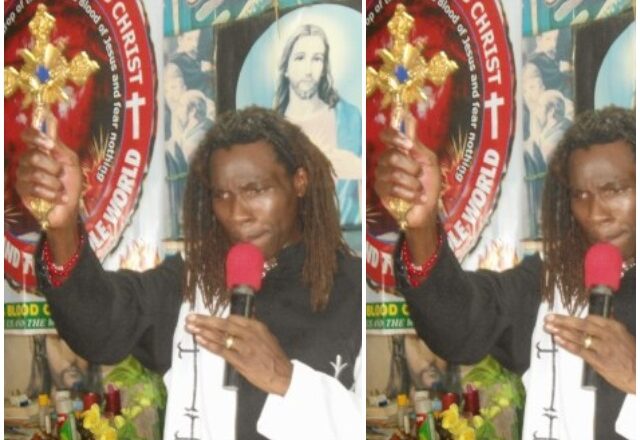 Many Security Operatives Storm Lagos Church To Arrest Prophet Cletus Ilongwo [AKA Obo Oku]