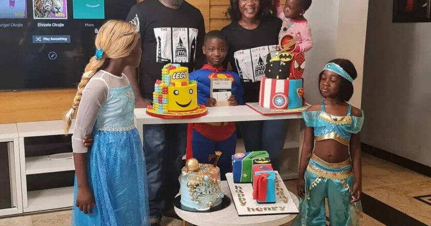 Mercy Johnson and her husband celebrate their son’s 7th birthday with heartfelt message and photos