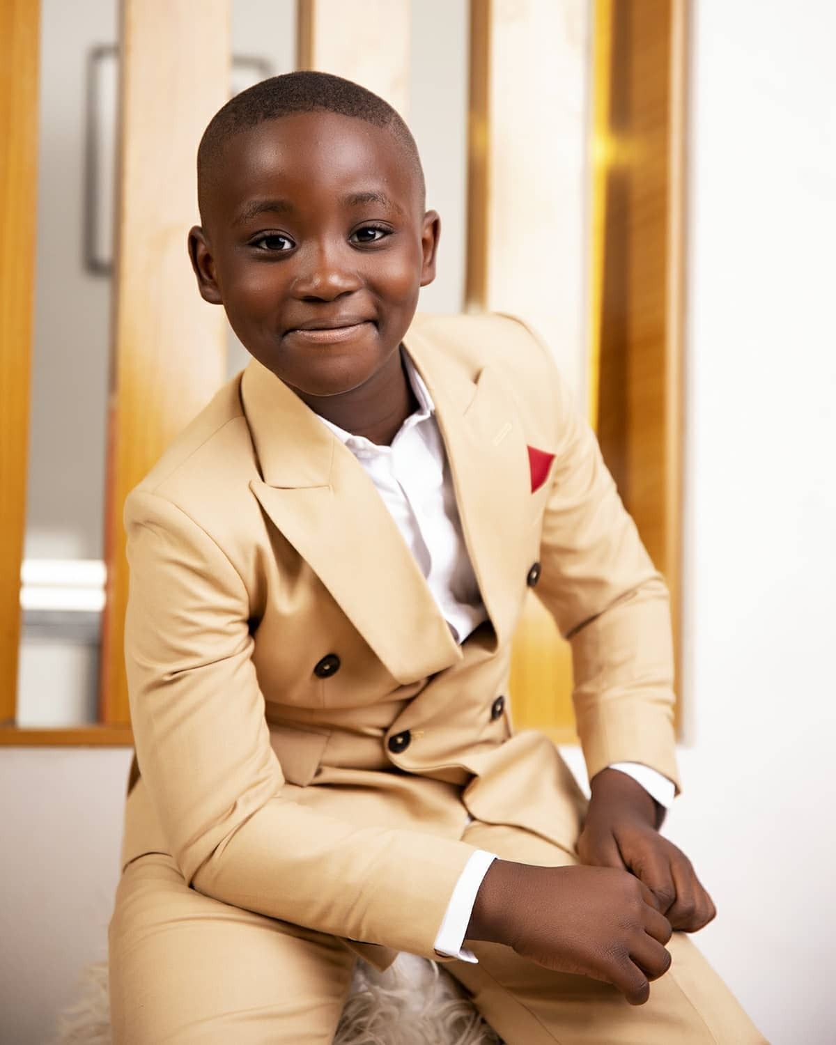 Mercy Johnson and hubby celebrate their son as he turns 7 (photos)