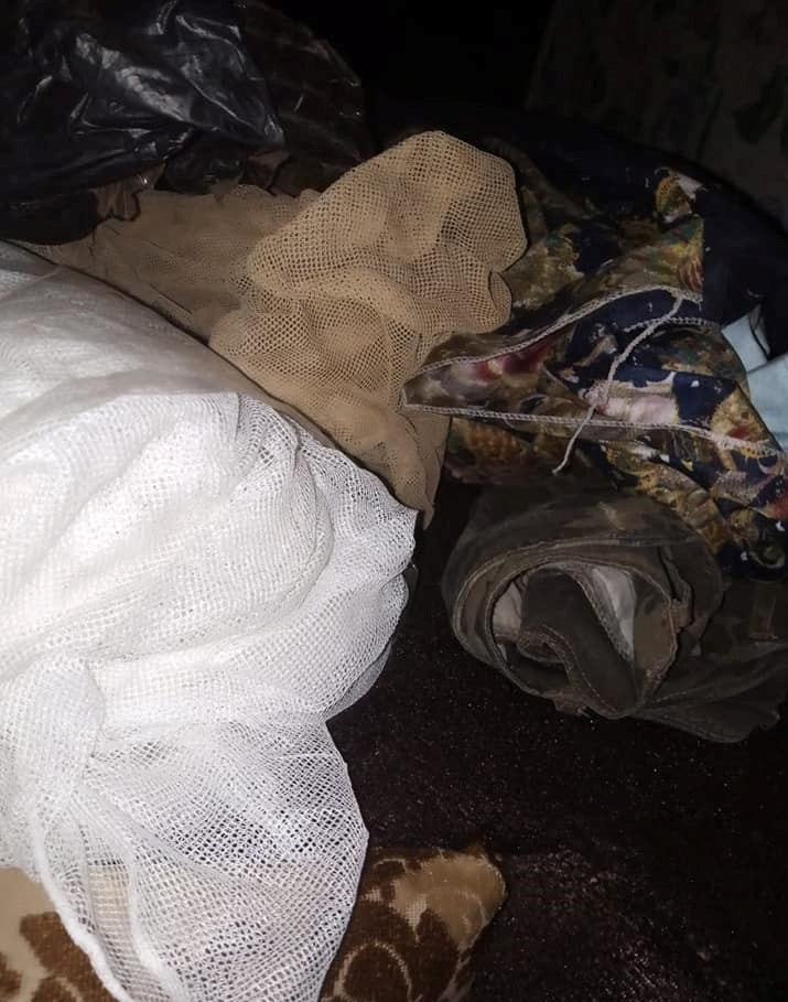 Notorious fraudster sends rags and tattered mosquito nets to woman who ordered textile materials worth N100,000 online 