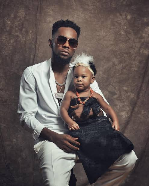 Patoranking shares adorable photos of his daughter, Wilmer