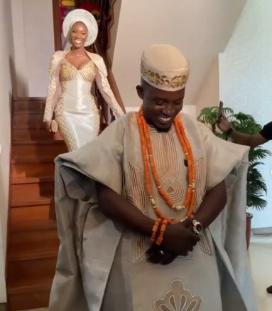 Check Out These Amazing Moments from M.I Abaga and Eniola Mafe’s Traditional Wedding