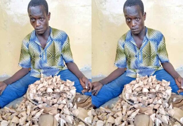 Physically Challenged Man in Ogun Arrest with 300 Wraps of Indian hemp