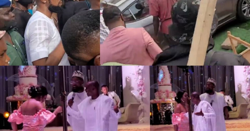 Singer Patoranking gifts his sister and her hubby a car at their wedding (video)