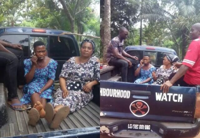 Two Woman Arrested For Selling 13-Year-Old Sister’s Baby For N300,000