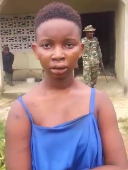 igbo Girl, Chidinma Ihuoma Arrested With Two Human Heads [Video]