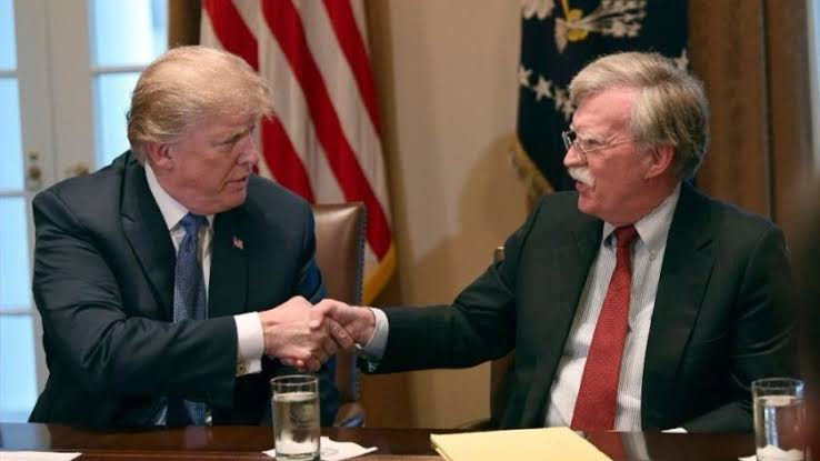 'Every conversation with me is highly classified' -Trump threatens former Security adviser John Bolton will be treated as a 'criminal' if he publishes new book 