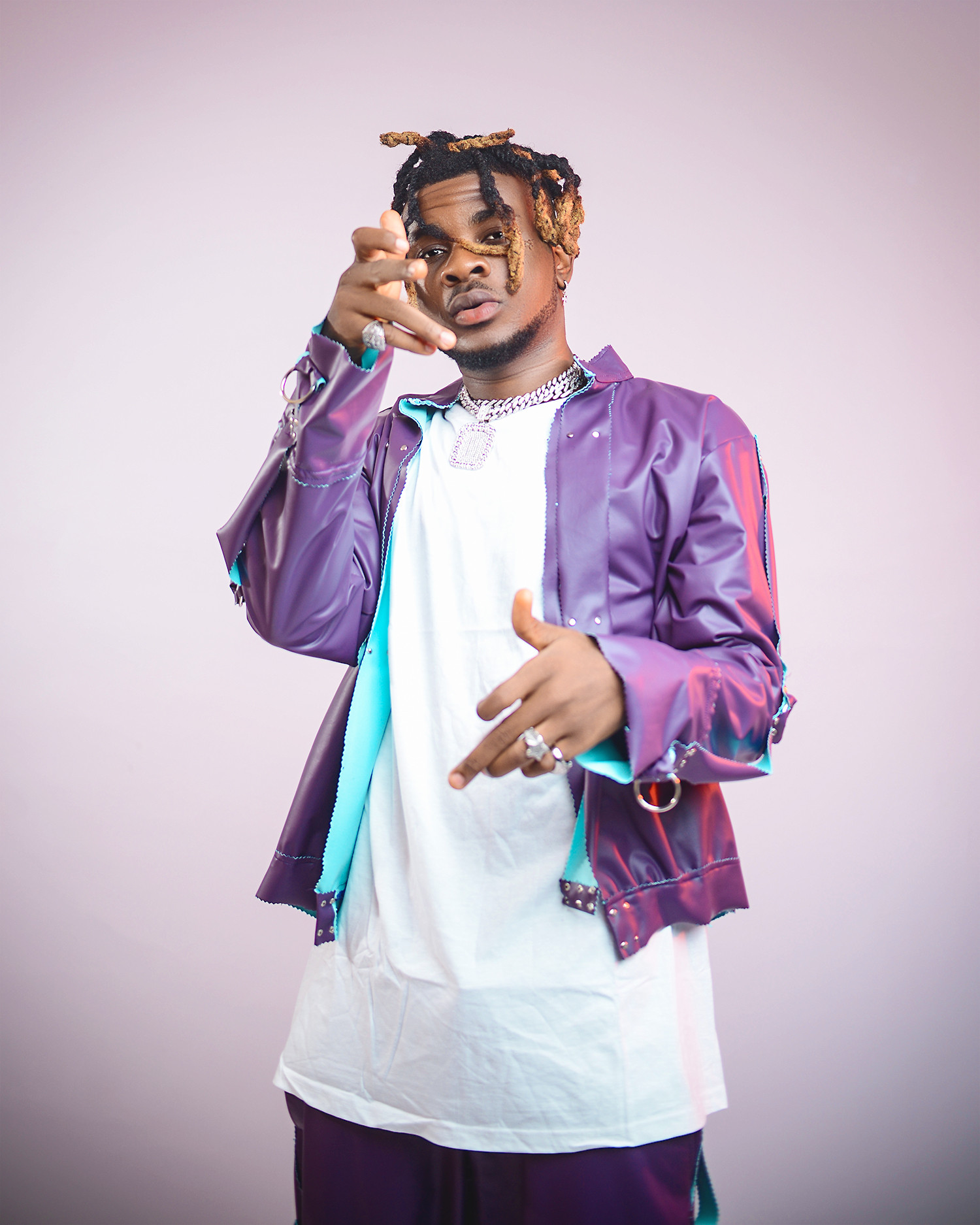 Original Fireboy NEDRO Returns Releases Some Exclusive Fresh Studio Promotional Pictures