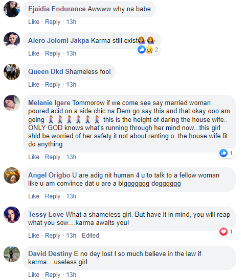 Side chic calls Nigerian married woman to hurl insults at her, vows to continue sleeping with her husband (video)