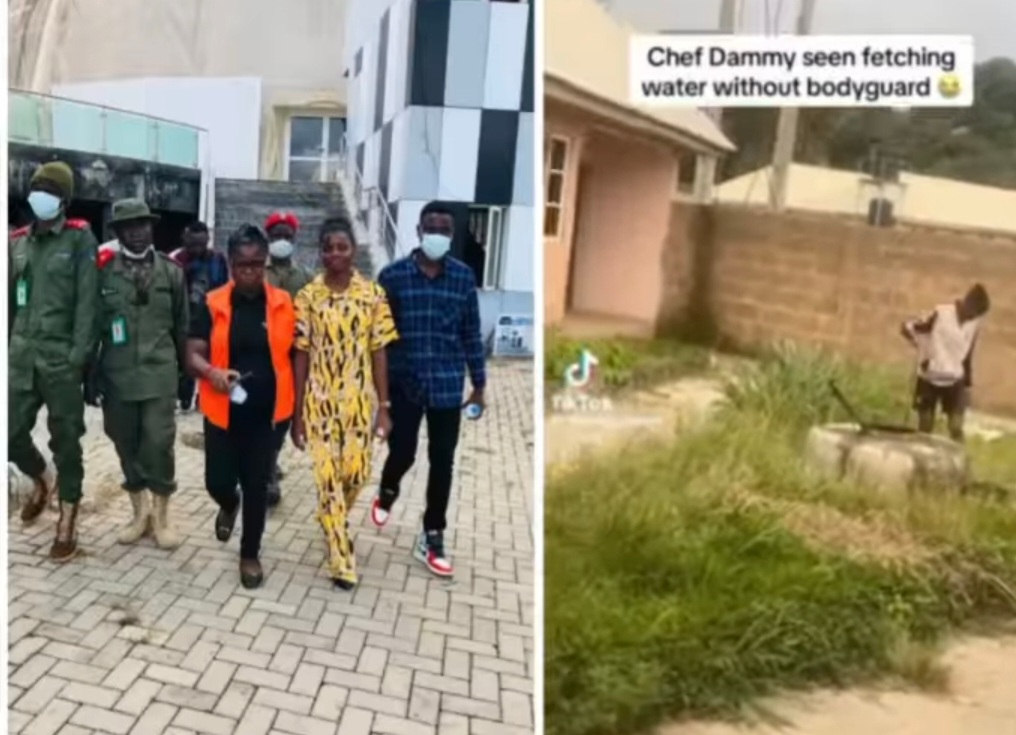 Chef Dammy ditches her security weeks after begging for money to keep up with new lifestyle after embarking on a Guinness World Record cook-a-thon