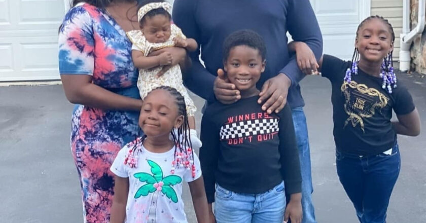 Check Out These Beautiful New Pictures of Actress Mercy Johnson-Okojie and Her Family