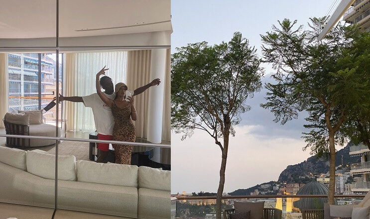 Mr.Eazi calls Temi Otedola his "wifey" as he reveals she flew him out to Monaco for his 29th birthday (Photos/Video)