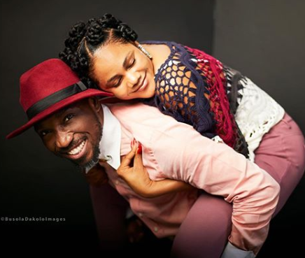 'Busola Dakolo Expresses Love and Appreciation to Husband Timi on Valentine's Day'