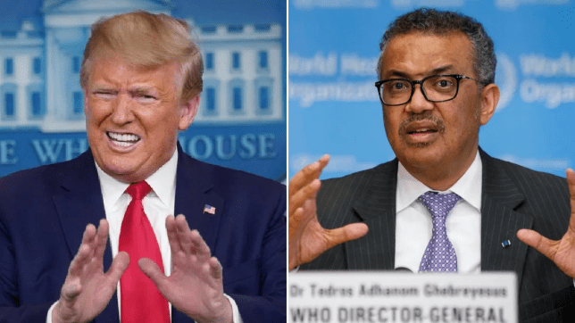 'Avoid politicizing the virus or face more casualties,' WHO Director Tedros tells Trump after considering halting W.H.O funding