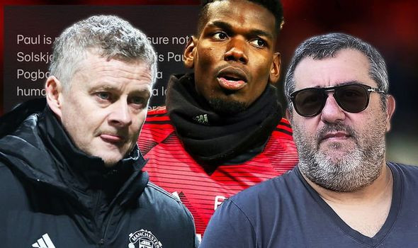 'He isn't your prisoner or your property' – Super agent Mino Raiola hits back at Man. United boss Solskjaer for comments about his client Paul Pogba