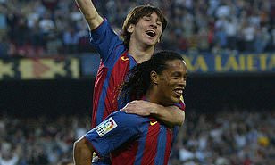 Ronaldinho’s Revelation About His Friendship with Lionel Messi at Barcelona